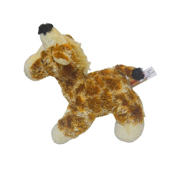 Aurora Gigi Giraffe Plush Beanbag Brown Mini Stuffed Animal 9" Toy - Picture 2 of 13